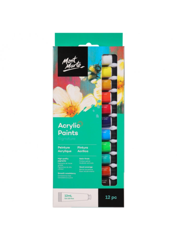 MONT MARTE SIGNATURE ACRYLIC PAINTS