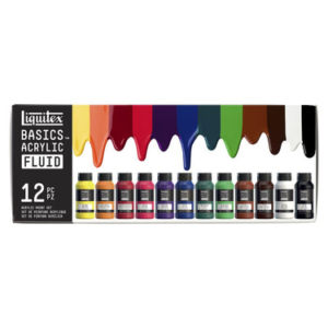 LIQUITEX BASICS ACRYLIC COLOUR SET