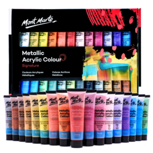 metallic-acrylic-paint-set